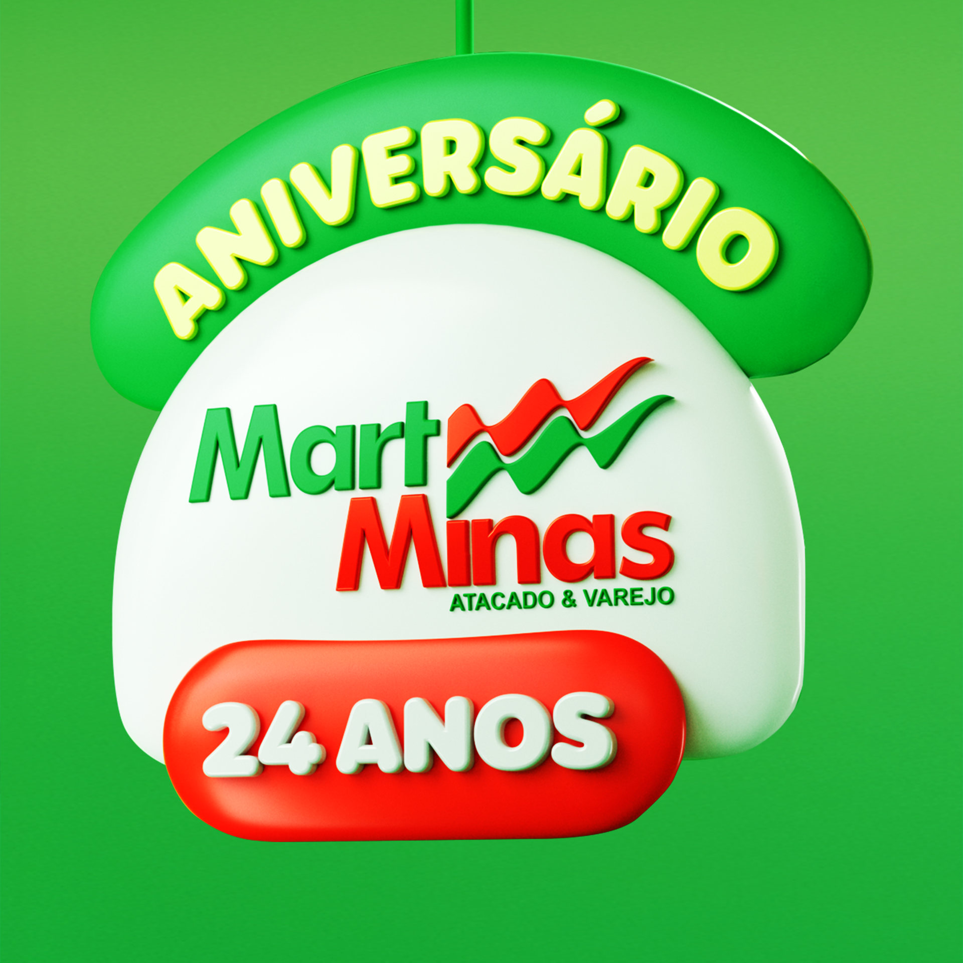 Aniversário Mart Minas